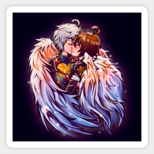 Lucifer & Sandalphon Sticker